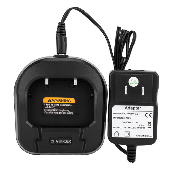 US Standard UV-82 5W 2000mAh Analog Walkie Talkie Split Charging With Earphones