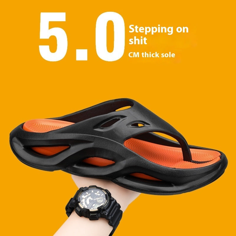 Men's Flip-flops Summer Platform Slippers Beach Shoes