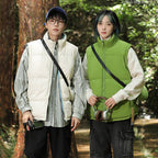 Double-sided Wear Down Cotton Vest Men And Women Winter Thicken Thermal