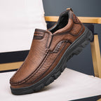 Casual Leather Shoes Comfortable Breathable Daily Casual Shoes