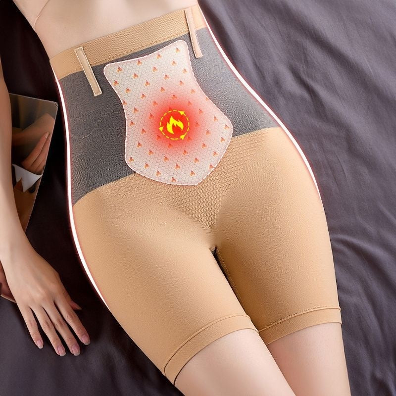 Autumn And Winter Seamless Slimming Waist Corset Body-building Warm Shaping Pants