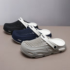 Men's Summer Closed Toe Non-slip Breathable Beach Slippers
