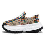 Platform Height Increasing Slip-on Casual Sneakers Trendy Shoes