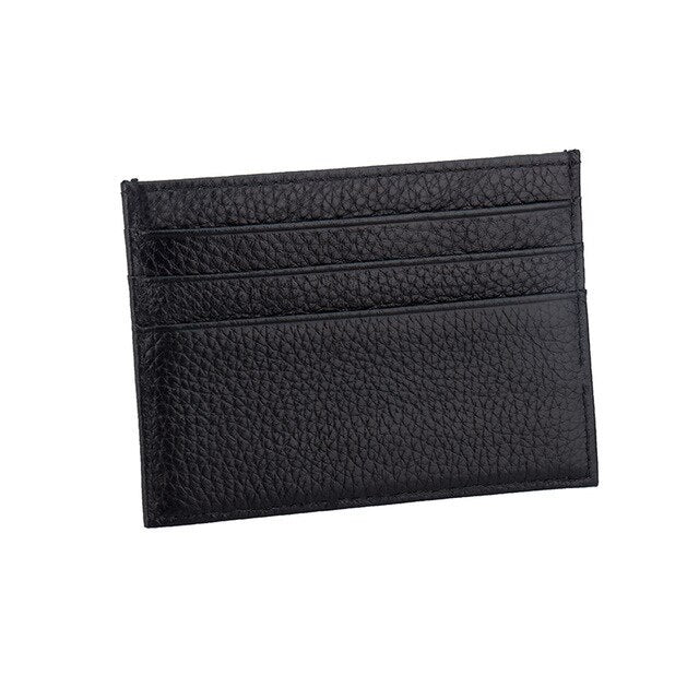 Men's And Women's Multi-Card Position Leather Small Card Holder For Men