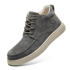 Young Men's Middle-top Casual Retro Work Shoes