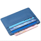 Men's And Women's Multi-Card Position Leather Small Card Holder For Men