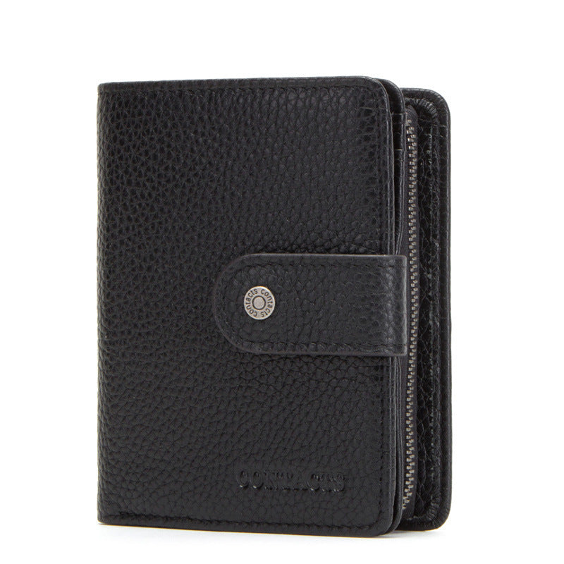 RFID cowhide multifunctional men's wallet