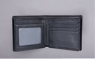 Men's Short Casual Leather Large Capacity Horizontal Wallet