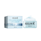 EELHOE Collagen Boost Lift Cream, Lighten Wrinkles By Moisturizing And Firming Skin Anti-Aging Cream