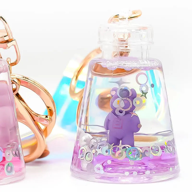 Bear Juice Cup Keychain-4425 - The Premium