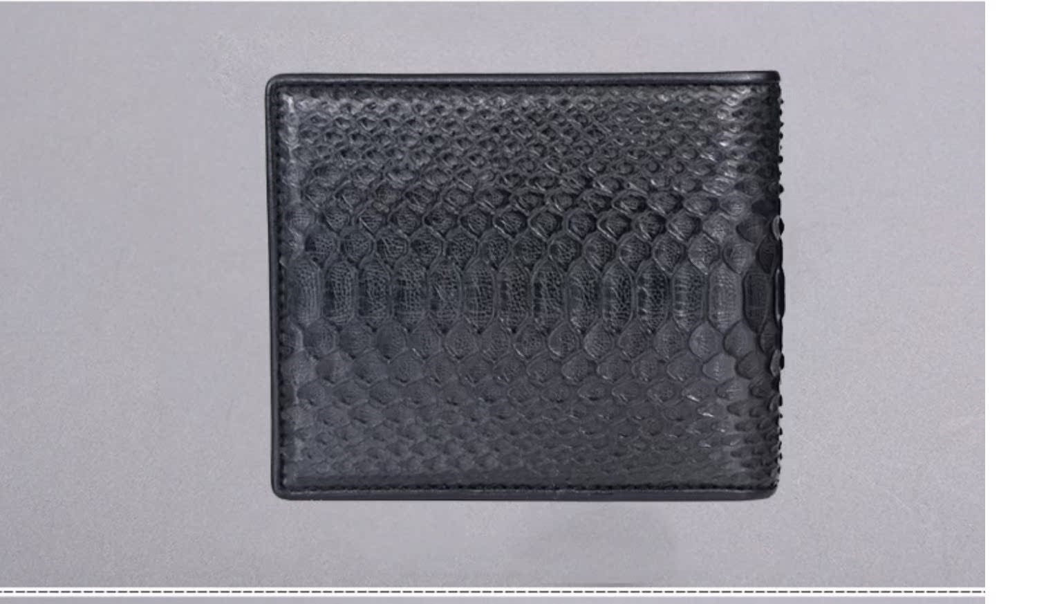 Men's Short Casual Leather Large Capacity Horizontal Wallet