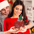 Christmas Money Box For Cash Gift Pull Surprise Money Gift Boxes For Cash With Pull Out Surprise Merry Christmas Box Holder Unique DIY Roll Ideas Cash Holder For Xmas Parties Favors Birthday Lovers - The Premium