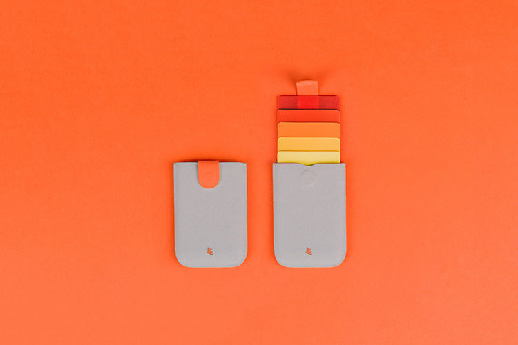 Multi-card slot ultra-thin pull-out card holder