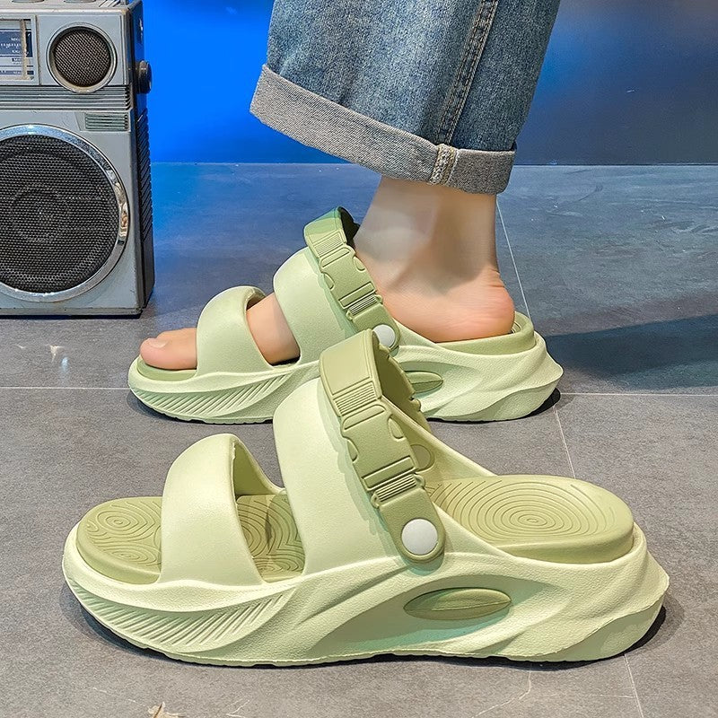 Sports Slippers Men's Thick Bottom Wear-resistant Non-slip Sandals