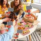 48 Pcs Race Car Theme Party Supplies Decorations Set - The Premium