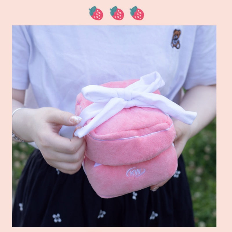 Couple Confession Ring Love Big Diamond Ring Doll Plush Ring Box