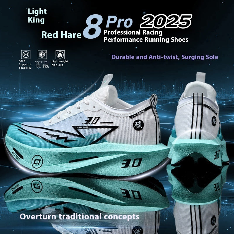 Racing Carbon Plate Running Shoes Men's Marathon Professional Competition