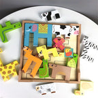 Puzzle wooden fun puzzle