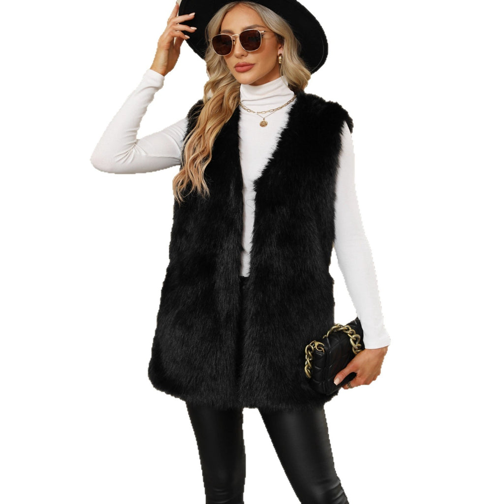 High-end Warm And Fashionable Fleece Vest