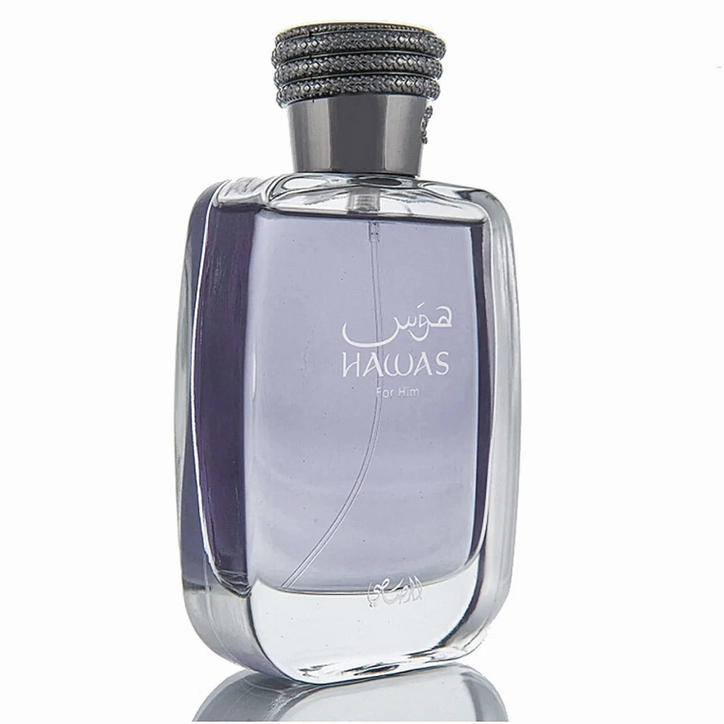 Rasasi Hawas Elixir EDP 100ml / 3.4oz – Amber Woody Unisex Perfume, Long-Lasting Fragrance | Shop at AJPrime.shop AJ PRIME