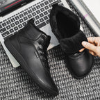 Cotton Shoes Fur Men's Thick Winter High-top
