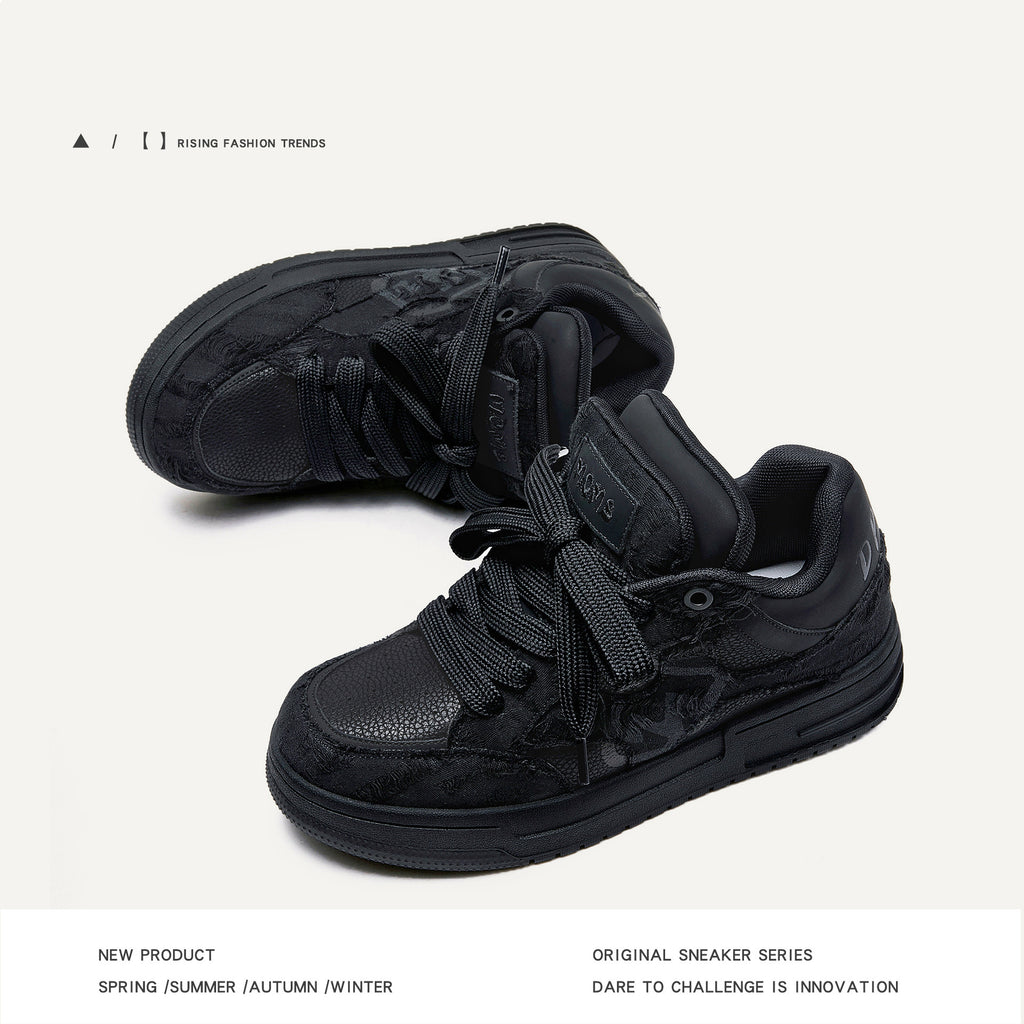Destroy Aesthetic Leisure Men's Platform Shoes
