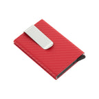 Antimagnetic Card Box Bag, Automatic Elastic Metal Wallet
