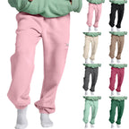 Women's Loose Large-size Fleece-lined Thick Pants