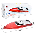 Remote Control Boat Speed Water Electric Yacht Toy Model Waterproof