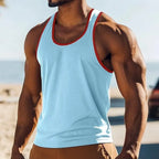 New American Style Slim Fit Casual Sports Men's Summer Vest - The Premium