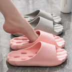 Men's Bathroom Hollow-out Quick-drying Eva Slippers