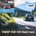 Driving Recorder HD 1080P Three-lens Parking Monitoring With Reversing Image
