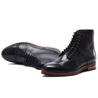 Brown High Street Mid-Top Martin Boots Men