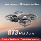 GT3 Small Unmanned Aerial Vehicle, Optical Flow Hovering, Stable Flight, Propeller Protection, Safe Flight, Equipped With Dual Cameras, Electrically Adjustable, Easy To Operate, Easy To Get Started, S