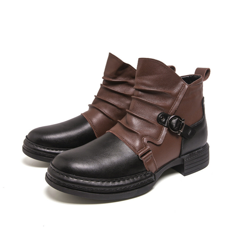 Men's Fashion British Style Martin Booties