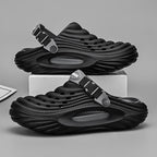 Men's Simple And Stylish Casual Platform Slippers