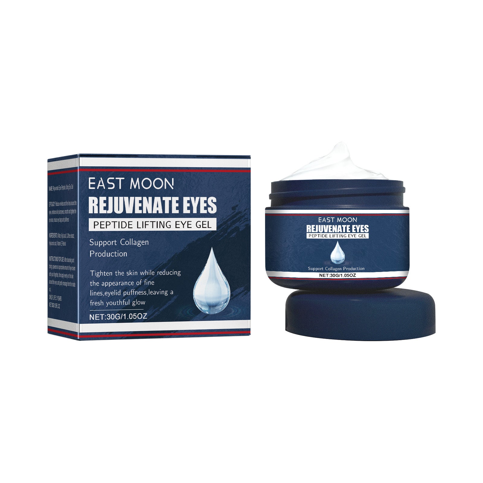 East Moon Anti-Aging Firming Eye Cream Moisturizing  Locking Repair Dullness Anti-Aging Eye Treatment Cream