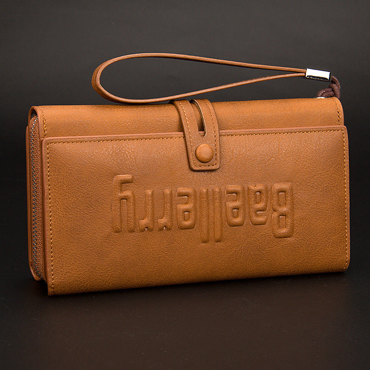 Baellerry Europe multifunctional hand bag long wallet men hand bag handbag with large capacity Wallet