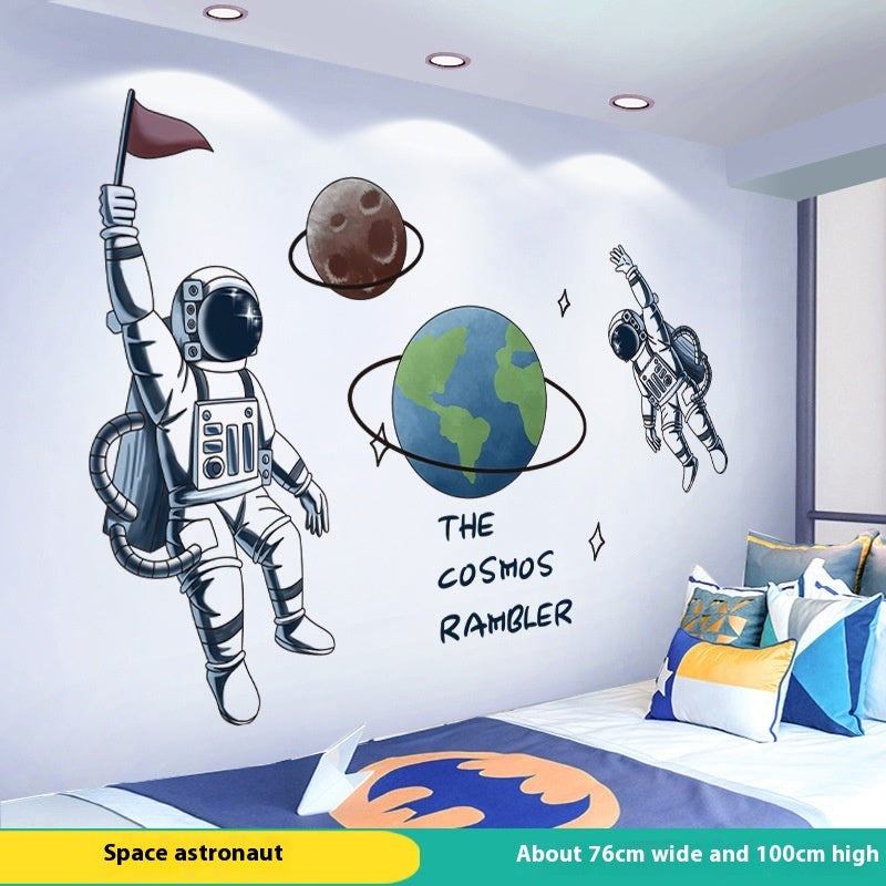 Spaceman Astronaut Wall Decorations Stickers