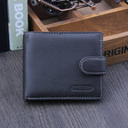 Foreign trade for men's wallet, real skin, short money, back to ancient times, buckle US dollar buckles to sell Wallet