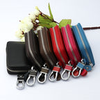 Large capacity zipper key case