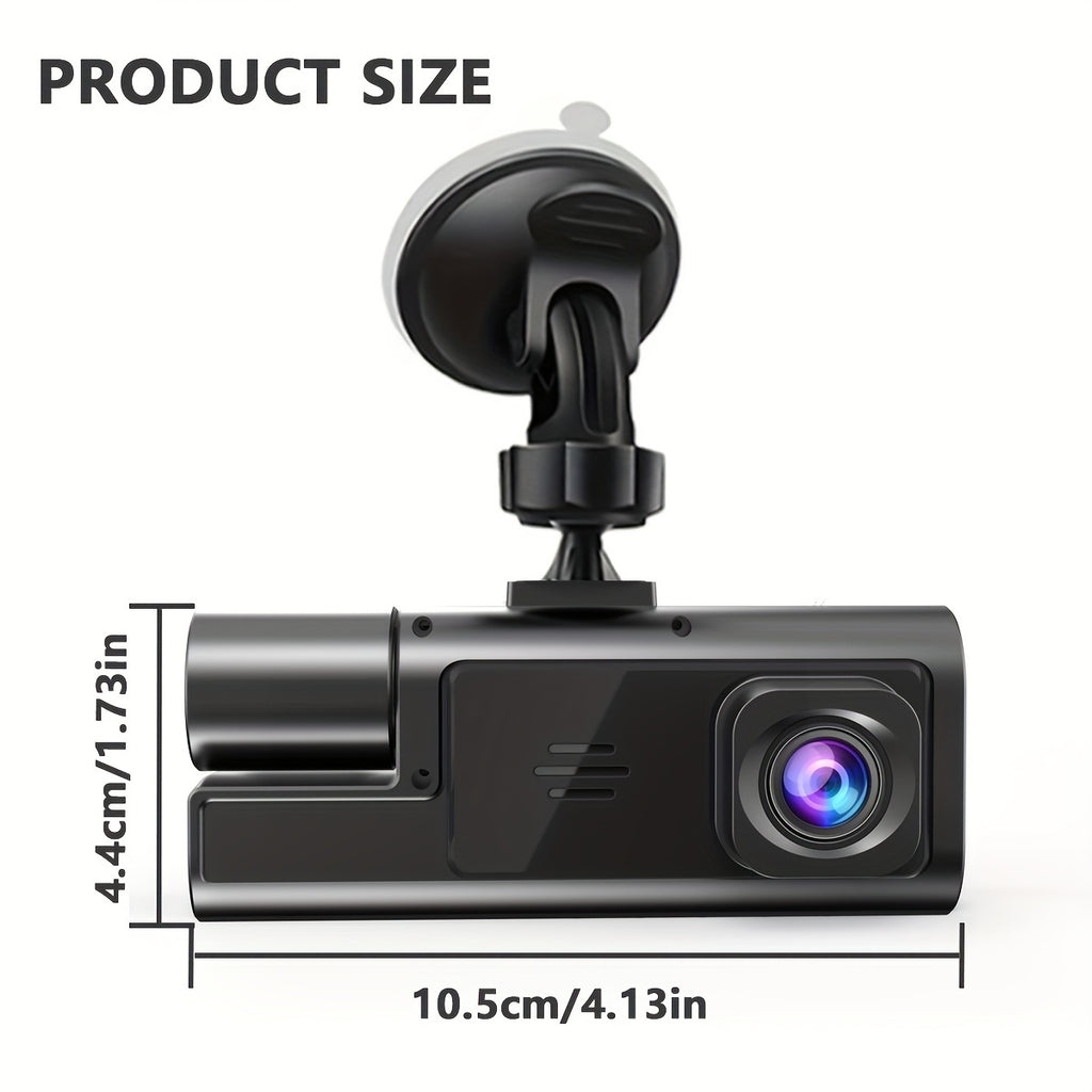Driving Recorder HD 1080P Three-lens Parking Monitoring With Reversing Image