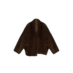 Short Leather Fur Coat Mink