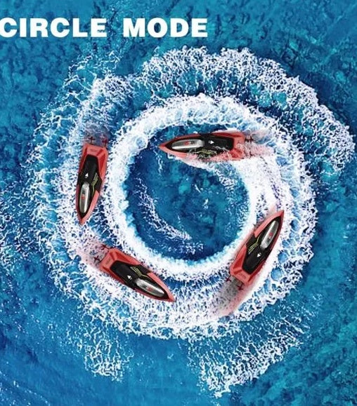 4DRC S5 RC Boat For Pools And Lakes, 2.4 GHz 20MPH Racing Boats, Rechargeable Battery,Low Battery Alarm,Gifts For Boys Girls,Logistics Is Randomly Sent By UPS USPS  FEDEX.