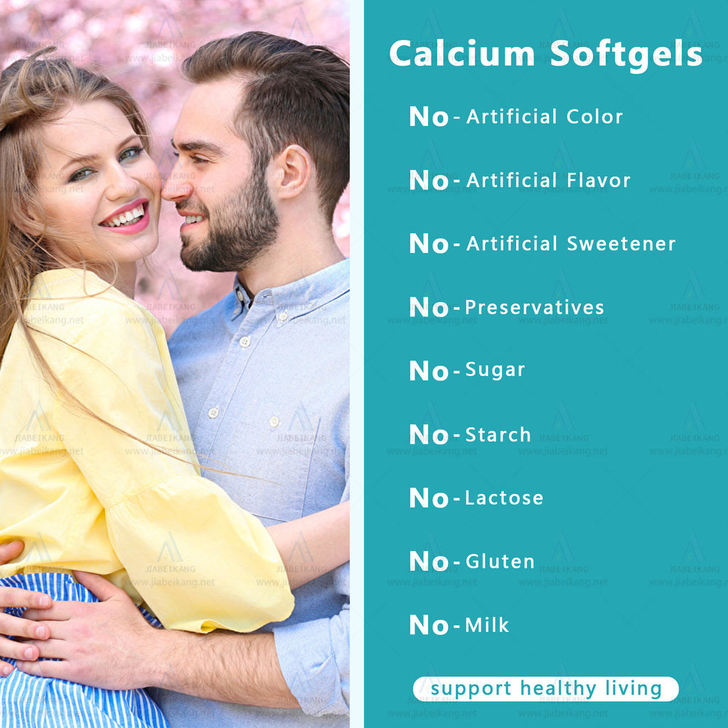 Bone And Joint Health Calcium Soft Capsules High-Quality Nutritional Supplement