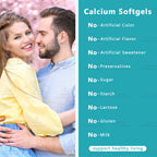 Bone And Joint Health Calcium Soft Capsules High-Quality Nutritional Supplement