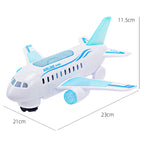 Children's Model Toy Luminous Electric Universal Music Air Plane
