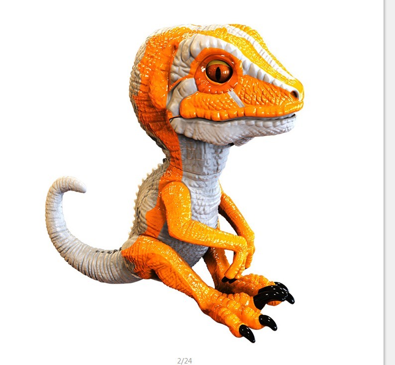 Finger dinosaur fingertips