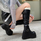 New Design Sense Niche Boots Tall Knight