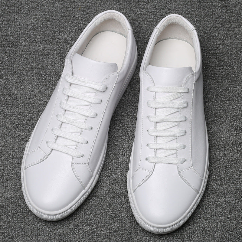 Men's Fashion Casual Leather Shoes Platform